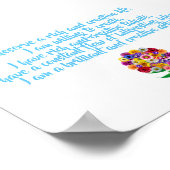 Poster voor Creativiteitsbevestiging - Dagelijks m (Hoek)