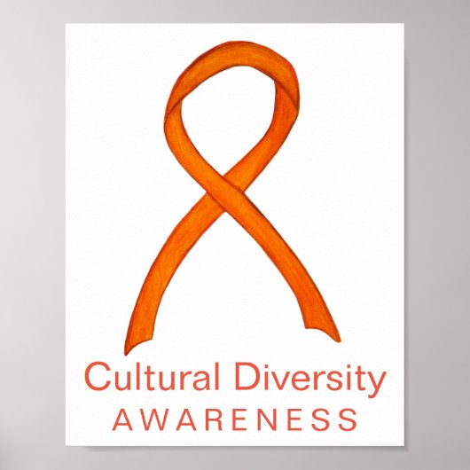 Poster voor culturele diversiteit (Voorkant)