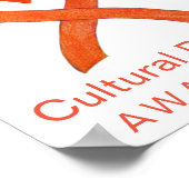Poster voor culturele diversiteit (Hoek)