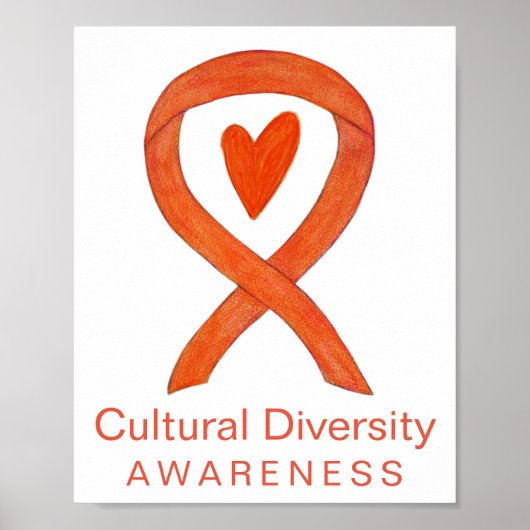 Poster voor culturele diversiteit (Voorkant)