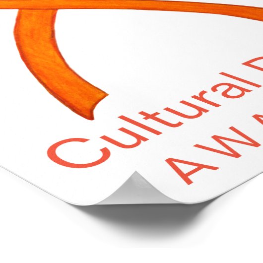 Poster voor culturele diversiteit (Hoek)