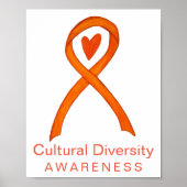 Poster voor culturele diversiteit (Voorkant)