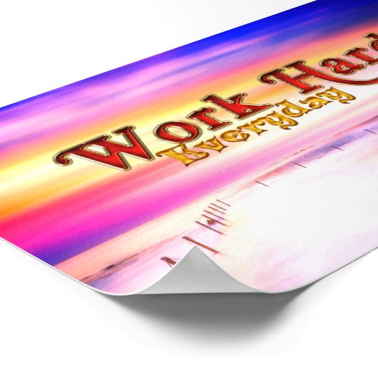 Poster voor dagelijks werk (Hoek)