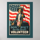 Poster voor de Baltische Volunteer (Voorkant)