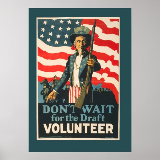  Poster voor de Baltische Volunteer (Voorkant)