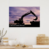 Poster voor de bouw (Keuken)