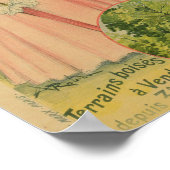 Poster voor de Chemins de Fer de to Le Vesinet (Hoek)