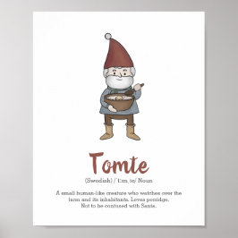 Poster voor de definitie van Tomte Gnome