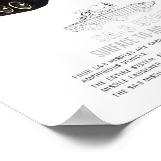 Poster voor de erkenning van het Sovjetleger, koud (Hoek)