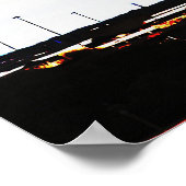 Poster voor de fotografie van het centrum van Dall (Hoek)