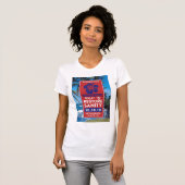 Poster voor de gezondheid op het strand t-shirt (Voorkant volledig)