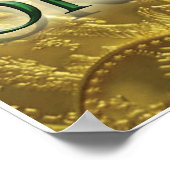 Poster voor de handel in of handel in goudmunten (Hoek)