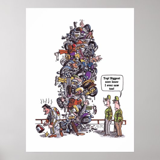 Poster voor de hoogste score van Loser-matte (Voorkant)