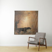 Poster voor de jacht op fazanten wandkleed (In situ)