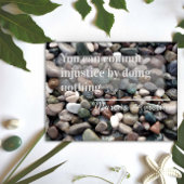 Poster voor de Latijnse proverb justitie