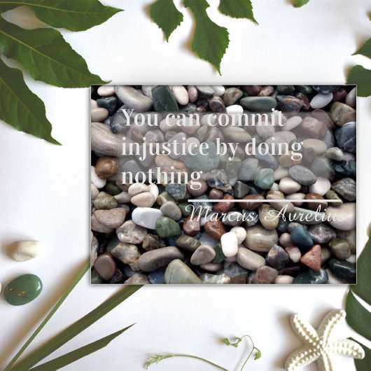 Poster voor de Latijnse proverb justitie