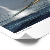 Poster voor de luchtvaartkunst "中 島 B6N 天 山 Jill" (Hoek)