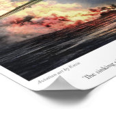 Poster voor de luchtvaartkunst "De marinestrijd vo (Hoek)