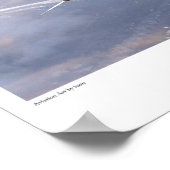 Poster voor de luchtvaartkunst "F-104 Starfighter" (Hoek)