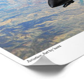 Poster voor de luchtvaartkunst "F-4 Phantom II" (Hoek)