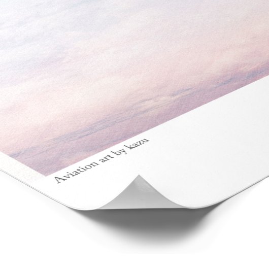 Poster voor de luchtvaartkunst "F-4 Phantom II" (Hoek)