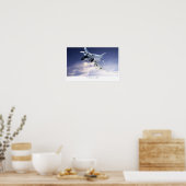 Poster voor de luchtvaartkunst "F-4 Phantom II JAS (Keuken)