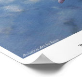 Poster voor de luchtvaartkunst "Focke-Wulf Ta 152" (Hoek)