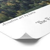 Poster voor de luchtvaartkunst "Fw190" (Hoek)