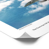 Poster voor de luchtvaartkunst "Grumman F4F Wildca (Hoek)