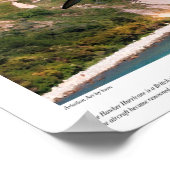 Poster voor de luchtvaartkunst "Hawker Hurricane" (Hoek)