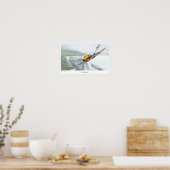 Poster voor de luchtvaartkunst "Messerschmitt Bf 1 (Keuken)