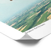 Poster voor de luchtvaartkunst "Spitfire" (Hoek)