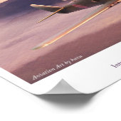 Poster voor de luchtvaartkunst "Tachikawa Ki-94-II (Hoek)