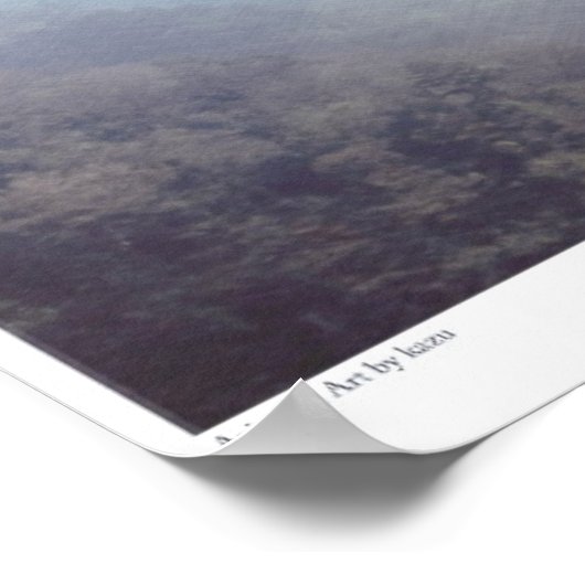 Poster voor de luchtvaartkunst "Winged Samurai - Z (Hoek)