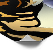 Poster voor de omvang van de calico Cat-portefeuil (Hoek)