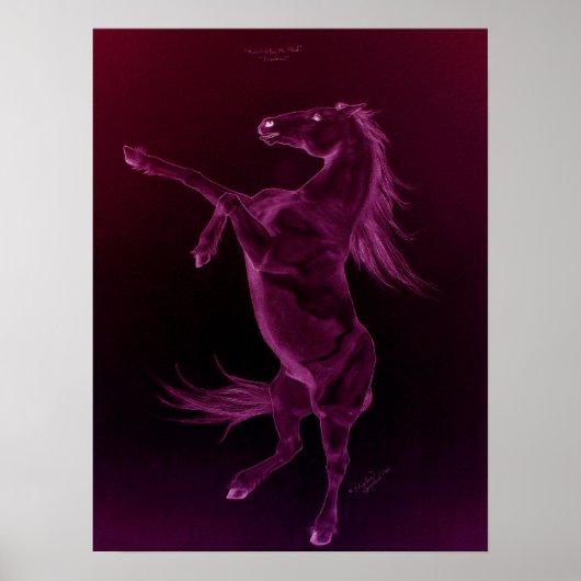 Poster voor de Paarse Friesiaanse veehouderij (Voorkant)