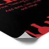 Poster voor de promotie van gebeurtenissen tijdens (Hoek)