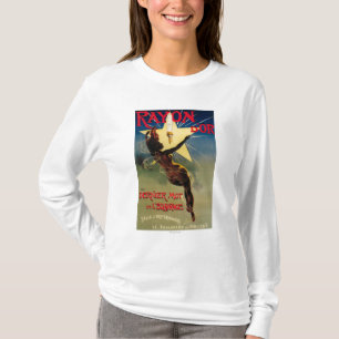 Poster voor de promotie van restaurants t-shirt