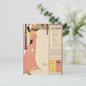 Poster voor de publicatie van het Gele Boek Briefkaart (Staand voorkant)