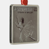 Poster voor de "Saison Russe" Metalen Ornament (Rechts)