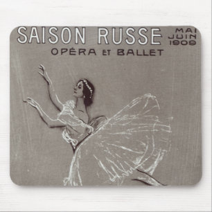 Poster voor de "Saison Russe" Muismat