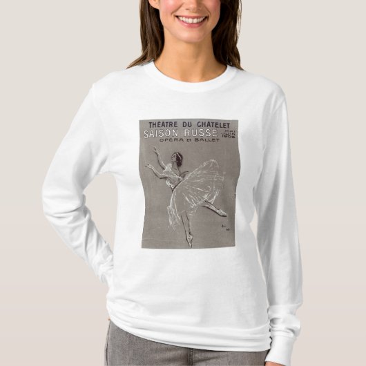 Poster voor de "Saison Russe" T-shirt (Voorkant)