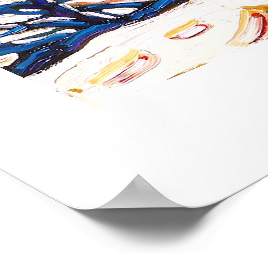 Poster voor de schildpadden van de Cat-eilanden (Hoek)