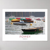 Poster voor de spoorweg Fowey (Voorkant)