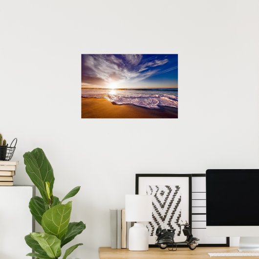 Poster voor de Sunrise Ocean (Thuiskantoor)