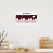 Poster voor de tandheelkundige implantatie (Keuken)