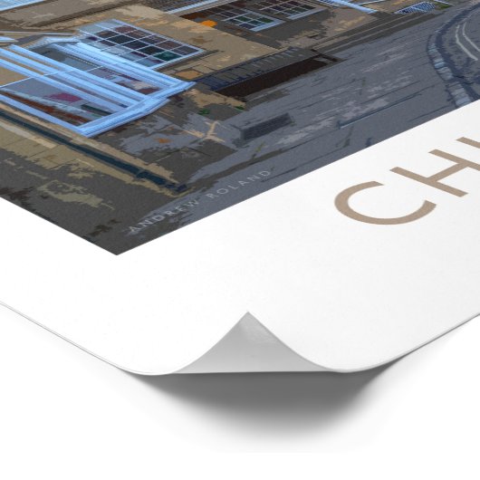 Poster voor de uitschakeling van de Campden (Hoek)