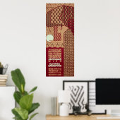 Poster voor de veertiende tentoonstelling in Wenen (Thuiskantoor)