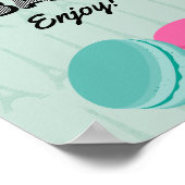 Poster voor de verjaardagsdagsaanduiding Paris The (Hoek)