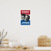 Poster voor de verkiezingen van Kennedy en Johnson (Keuken)
